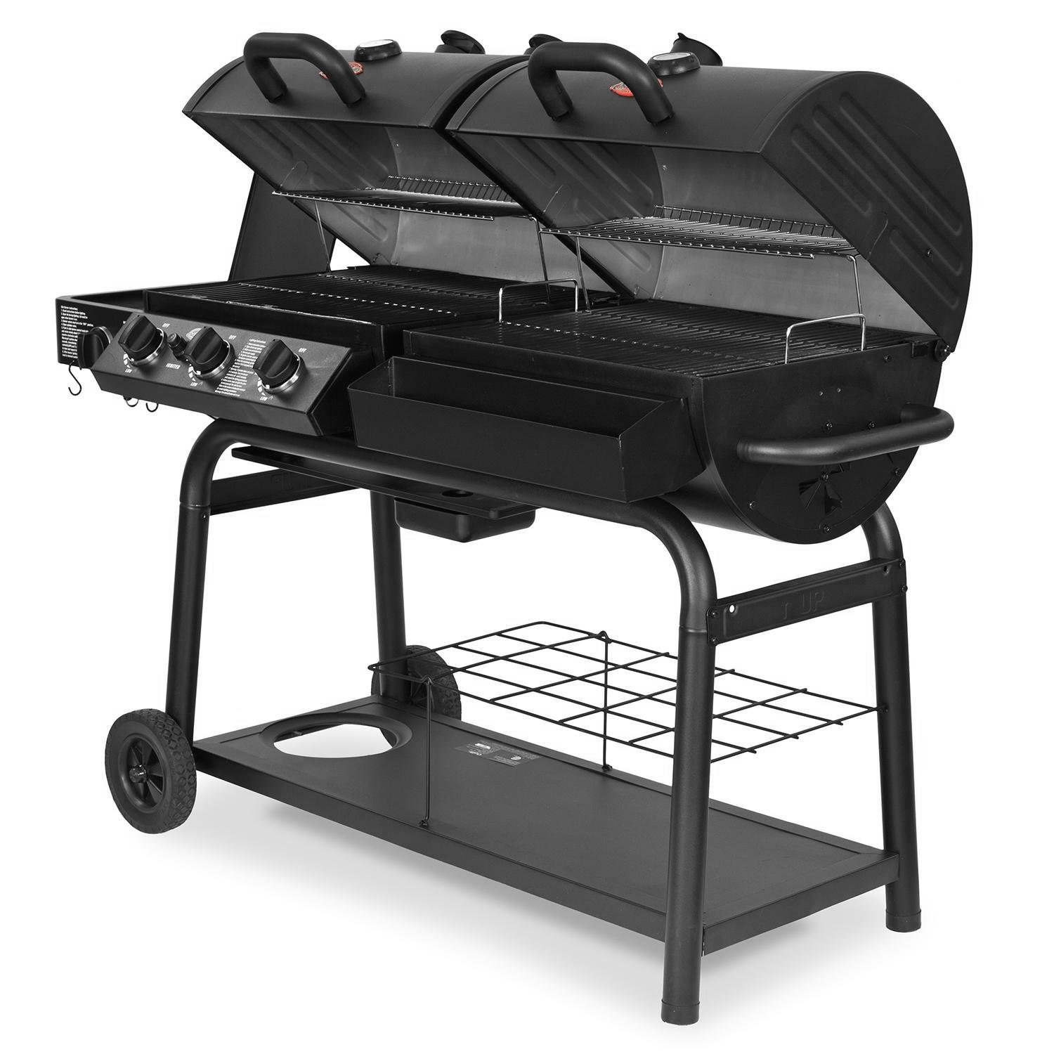CharGriller 5050 Duo GasandCharcoal Grill Buy Online in UAE