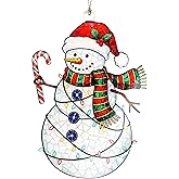 Christmas Ornament 2025 - Snowman Ornament - Snowman Ornaments for Christmas Tree - Acrylic Christmas Ornaments - Christmas Ornament 2025 - White Elephant Gifts - Xmas Tree Funny Decoration