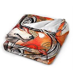 BBggyh Throw Blanket Okami Amaterasu Ultra-Soft