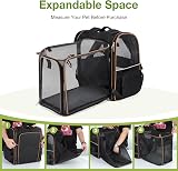 Lekesky Large Cat Carrier Backpack Expandable Pet Carrier for Dogs Cats up to view 4