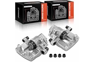 A-Premium Disc Brake Caliper Assembly Without Bracket Compatible with Select Ford and Mazda Models - C-Max 2013-2018, Escape 