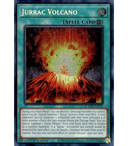 Amazon.com: Yu-Gi-Oh! - Jurrac Stauriko (HA03-EN041) - Hidden Arsenal 3-1st  Edition
