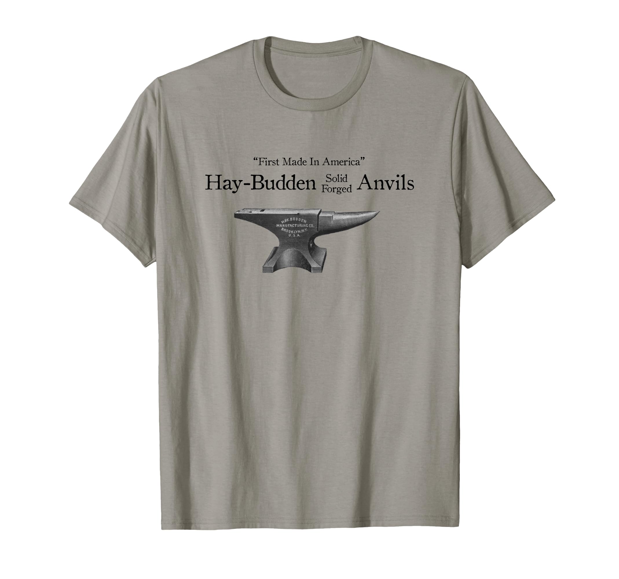 Vintage Hay-Budden Anvil Blacksmithing Ad T-Shirt