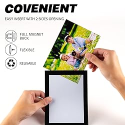 STTMGN Magnetic Picture Frames with Black