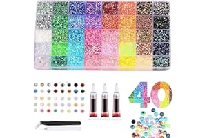 2026 New Colorful DIY Resin Rhinestone Kit for Bedazzling, 3mm Flatback Jelly Gems with 3pcs B7000 Jewelry Glue for Bedazzlin