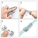 Rivasen 60PCS Self Adhesive Cable Clips Tidy Wire Organiser Hooks for Home view 3