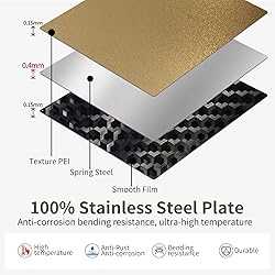 PEH PEI Build Plate 110x120mm for Tina2S Print Bed