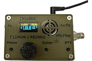 Malahit tr usdx transceiver 5-Band usdx Multimode QRP Assembled with case by PE1NNZ and DL2MAN Old Army Green