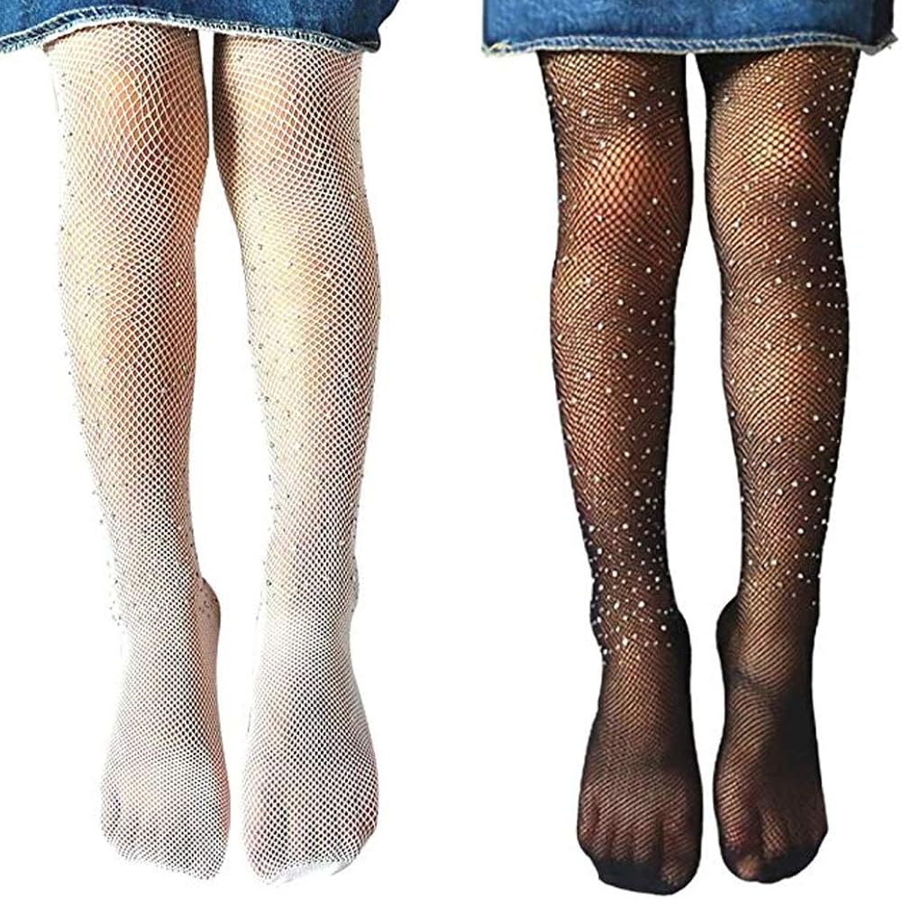 baby girl glitter tights