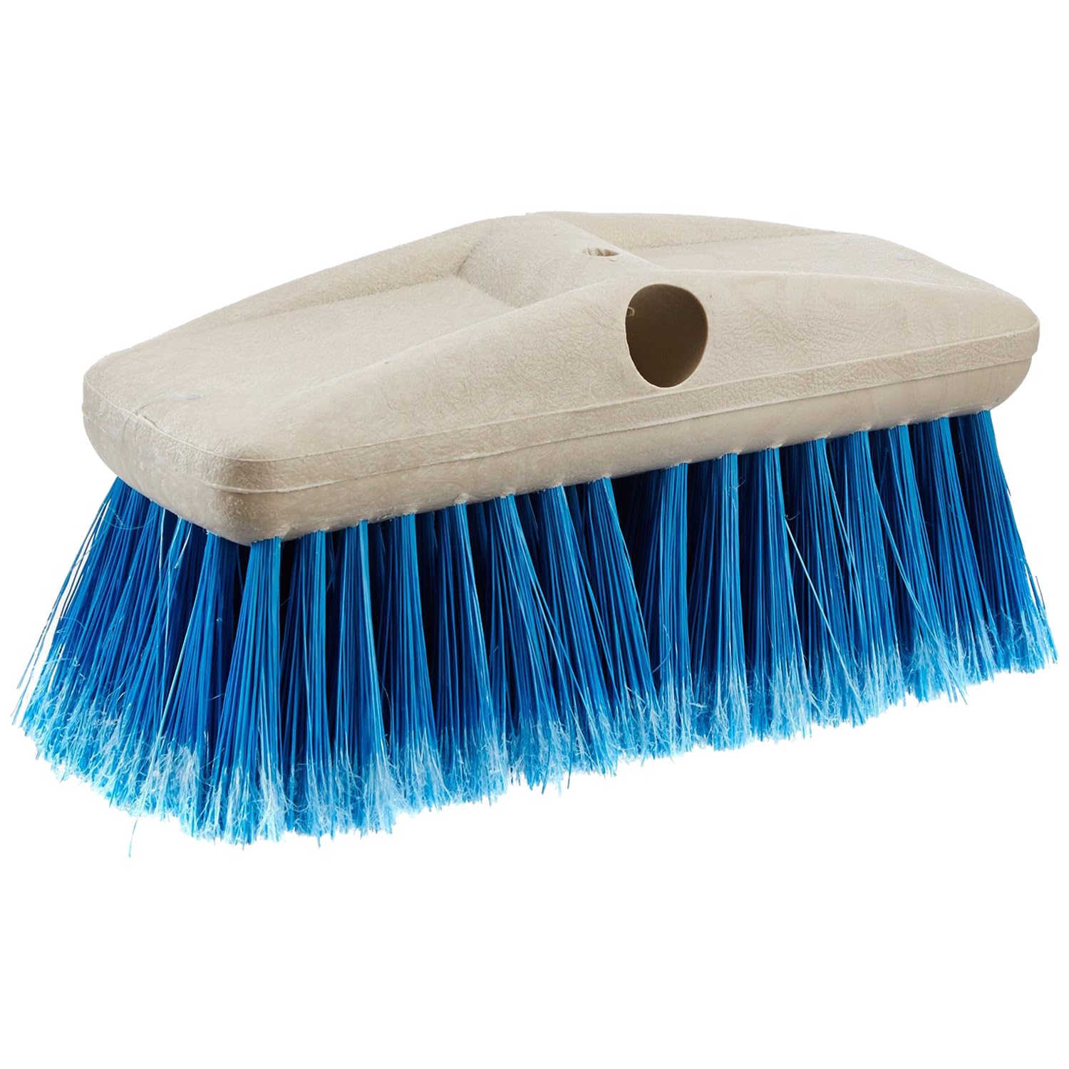STAR BRITE 8" Durable Cleaning Brush - Medium, High-Density Star Prene Fibers for Boat, RV & Auto Surfaces - Fits 3/4" Threaded or Extend-A-Brush Handles - Medium Bristle, Blue