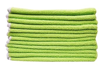 EzClean Microfiber Cloth Green