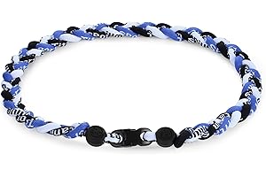 NUKAYAI NAKAYAI Premium 18" Baseball Necklaces Nylon Tri-Braided Rope Tornado Design One/Multi-piece set for Team Gifts Player Fans Dark Softball Drip Sports Baseball Necklace