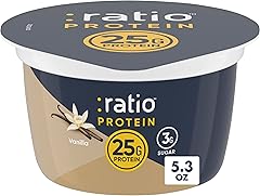 Ratio Yogurt Protein Cultured Dairy Snack, Vanilla, 25g Protein, 5.3 OZ