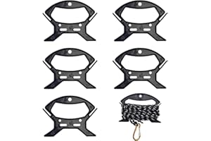 YKEBVPW 5pcs Rope Winder and Cord Organizer Cable Roll Up Tool for Paracord Wire Kite String Line and Extension Cord Storage Small Reel Rollers for Fishing Gadgets Anchor and Light Cord Reels