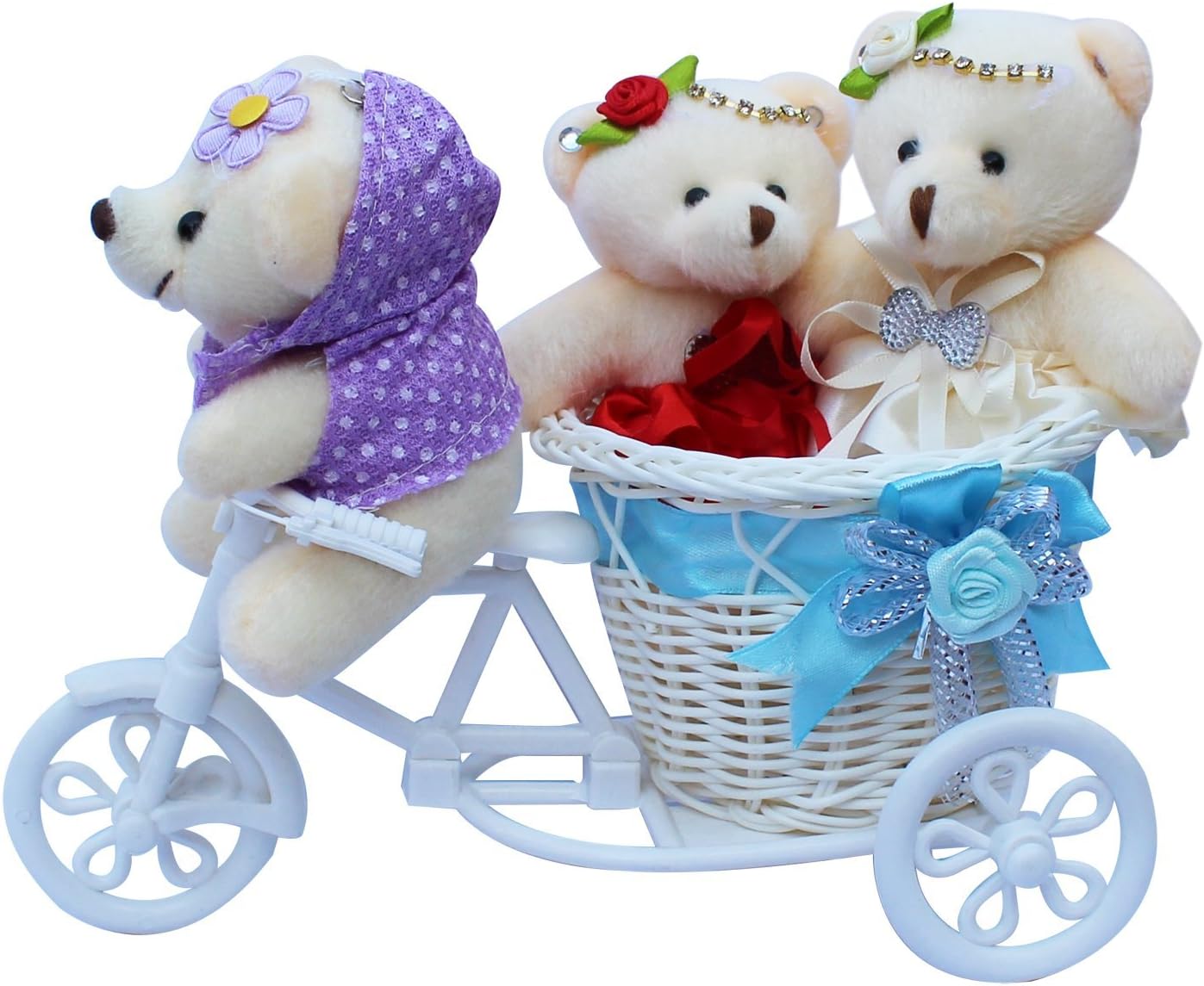 Anishop Plastic Gift Basket (Skyblue)