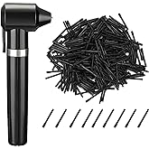 TONBAO Tattoo Ink Mixer Machine Kit, Electric Pigment Mixer with 100 Sticks | Black Agitator Machine for Tattooing Ink &amp; Eyebrow Color, Professional Tattoo Studio Supplies, Microblading Makeup Tool