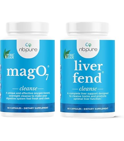 Amazon.com: nbpure MagO7 Cleanse Bundle | Oxygen Detox Powder