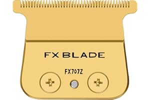 DICUYELN FX707Z Replacement Blades for FX787 & FX726 Trimmers, FX BLADE Zero-Gapped Replacement Blades Compatible with B*byl*ss FX787 & FX72 Trimmer Blades (FX707Z) - Gold