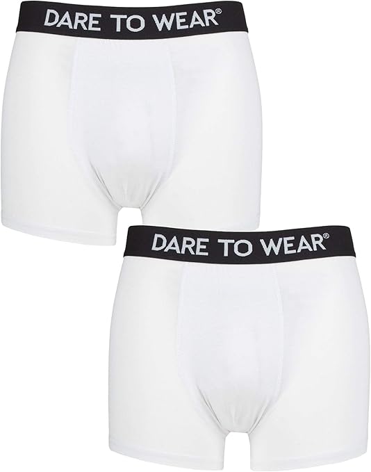 Dare To Wear Mens Bamboo Trunks Pack of 2 Amazon.co.uk Clothing