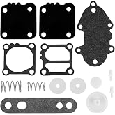 GHmarine 43990A10 Fuel Pump Kit for Mercury 30-275 HP &amp; Force 40-150 HP | with Diaphragms &amp; Gaskets, Replacement Mercury 43990A7, 857005A1, Sierra 18-7817