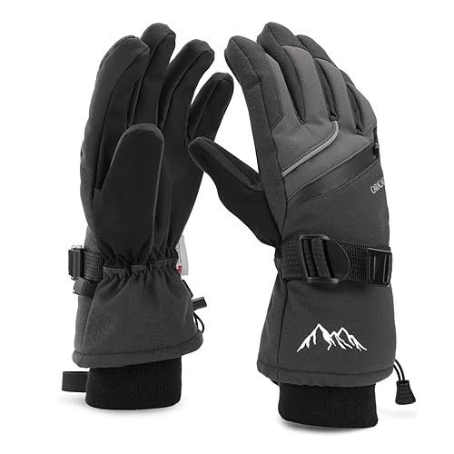 Ski Gloves for Men Women Winter Snow Gloves Windproof
