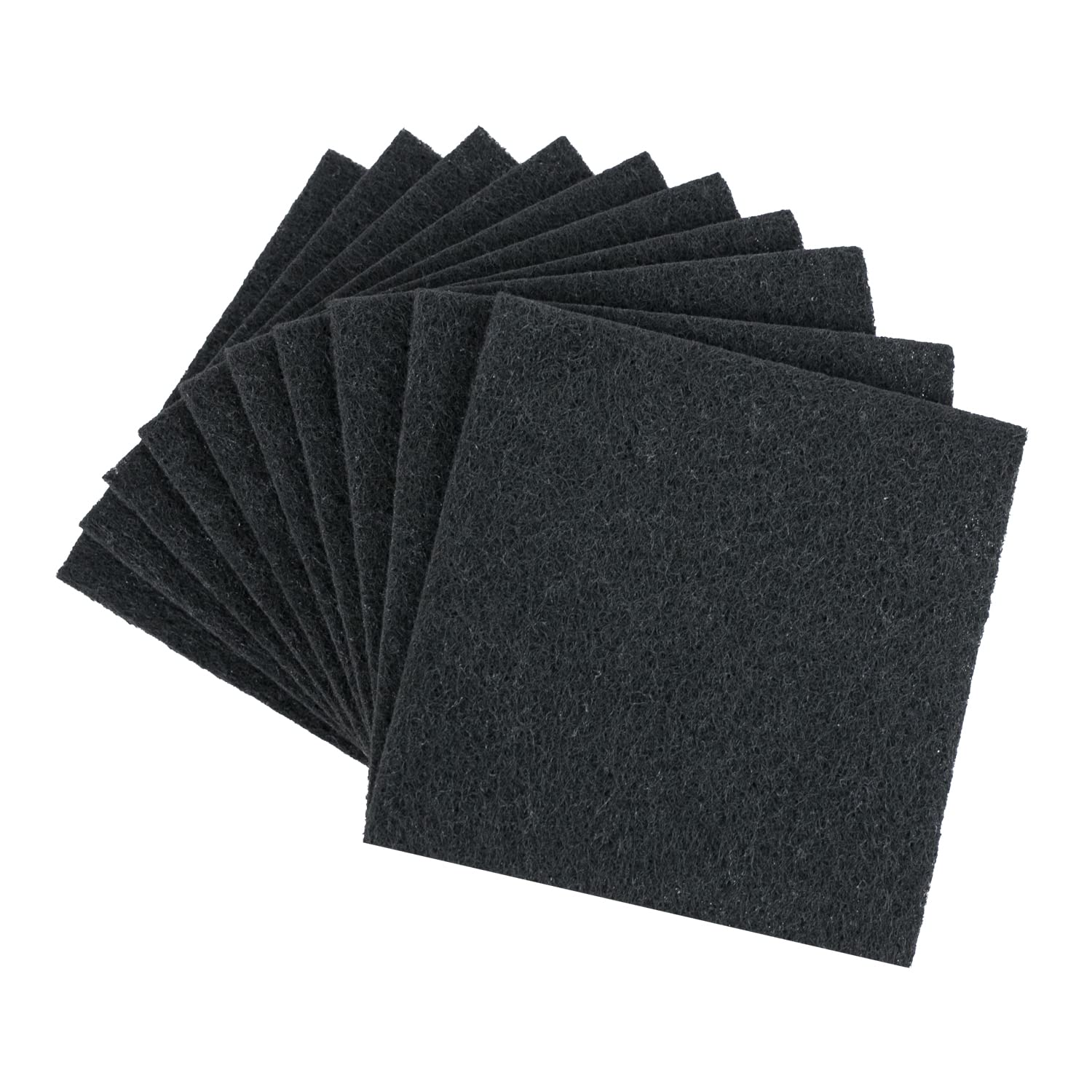 HMF 3789 Activated Carbon Filter for Compost Bins and Litter Tray | Pack of 10 | 165 mm