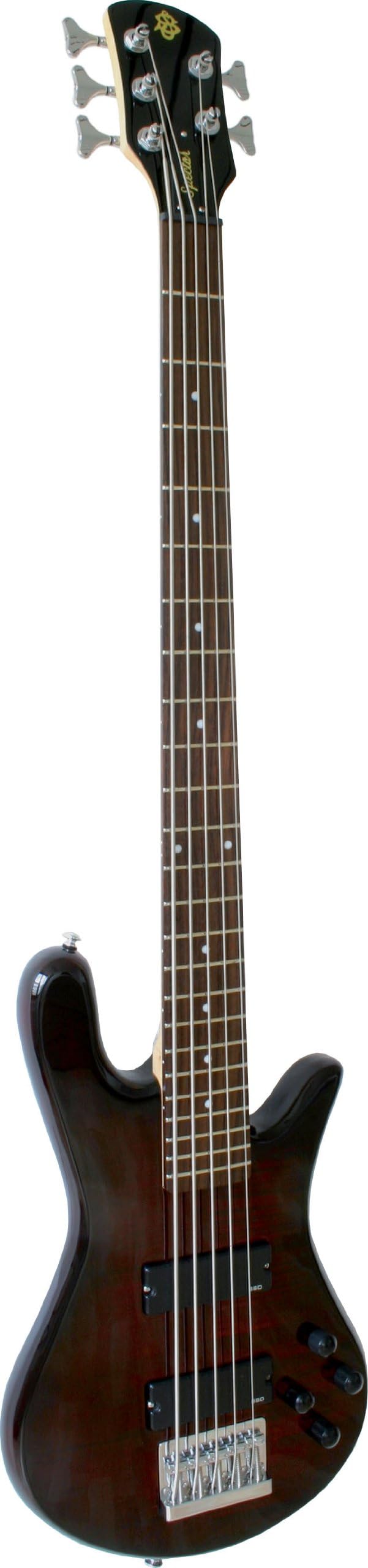 Performer Spector 5 Classic Black Cherry Electric Bass Guitar