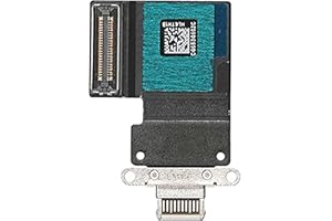 DEDYEL New Dock Connector Compatible with iPad Pro 11" 2018 A1980 A2013 A1934 | iPad Pro 12.9" 3rd A1876 A2014 A1895 Charging Port Assembly Flex Cable (white)
