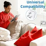Herfair European to UK Plug Adapter 13A 250V Worldwide to UK Travel view 9