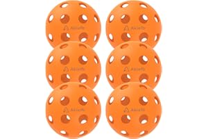 Akiefb Pro-Grade 40-Hole Outdoor Pickleball Balls - Pro-Player Tested with Wind-Resistant Design, Built for Durability & Precision for Competitive Play