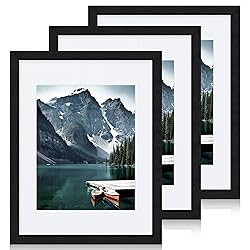 Hongkee 11x14 Picture Frames set of 3, Made of