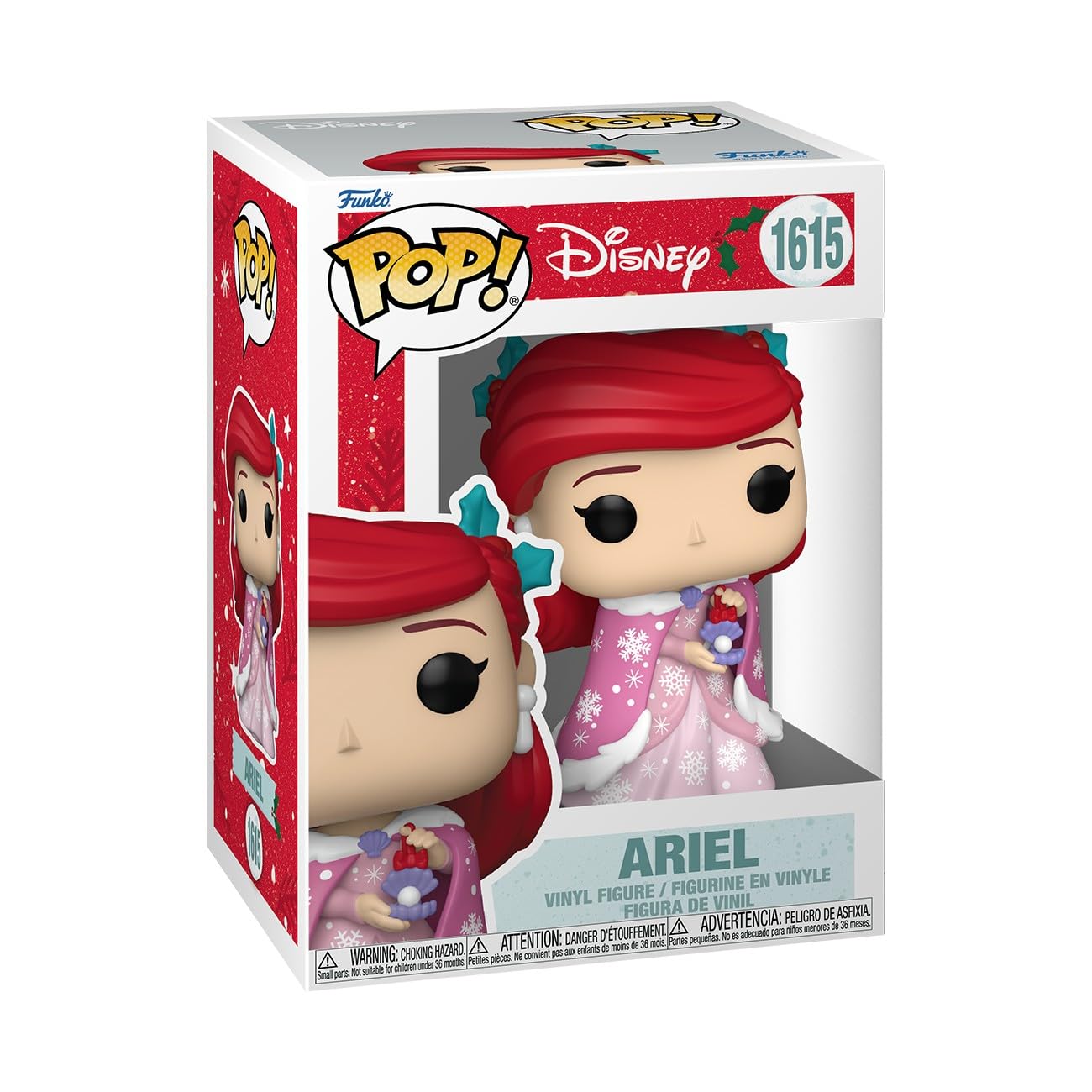 Funko Pop! Disney: Princess Holiday - Ariel - Collectable Vinyl Figure - Gift Idea - Official Merchandise - Toys for Kids & Adults - Disney/Pixar Fans