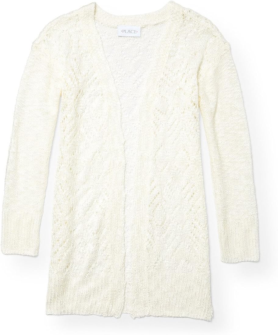 The Children's Place Big Girls' Duster Cardigan Sweater