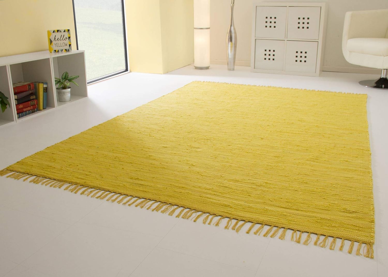 Teppiche & Teppichböden vidaXL Teppich 100 % Baumwolle ...