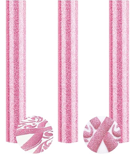 Fuchsia 3D Puff HTV Vinyl - 4 Sheets 12x10 Inch Rose Pink Heat Transfer