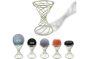 Dutiplus Smart Speaker Table Stand Decorative Holder for Echo Dot 3rd/4th/5th Gen, Echo 4th/5th Gen, Echo Glow, Apple Homepod Mini and Google Home Mini/Nest Mini (Bronze)
