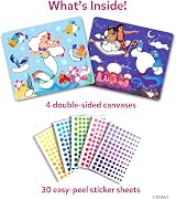 Skillmatics Dot It Sticker Art Disney Princess Craft Kit, 30 Sticker Sheets view 2