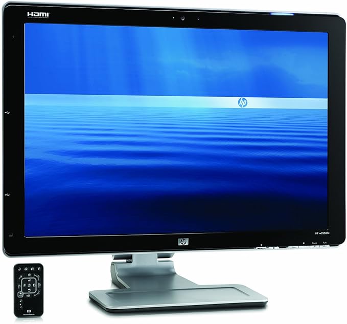 HP W2558hc 25" Widescreen Flat Panel LCD Monitor, Built in Webcam and