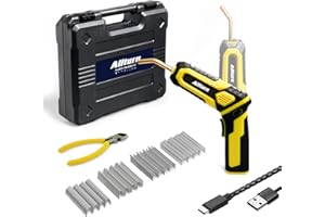 Allturn Cordless Plastic Welder,Plastic Welding Kit,Plastic Welder Gun Convertible angle,Car Bumper Repair Kit