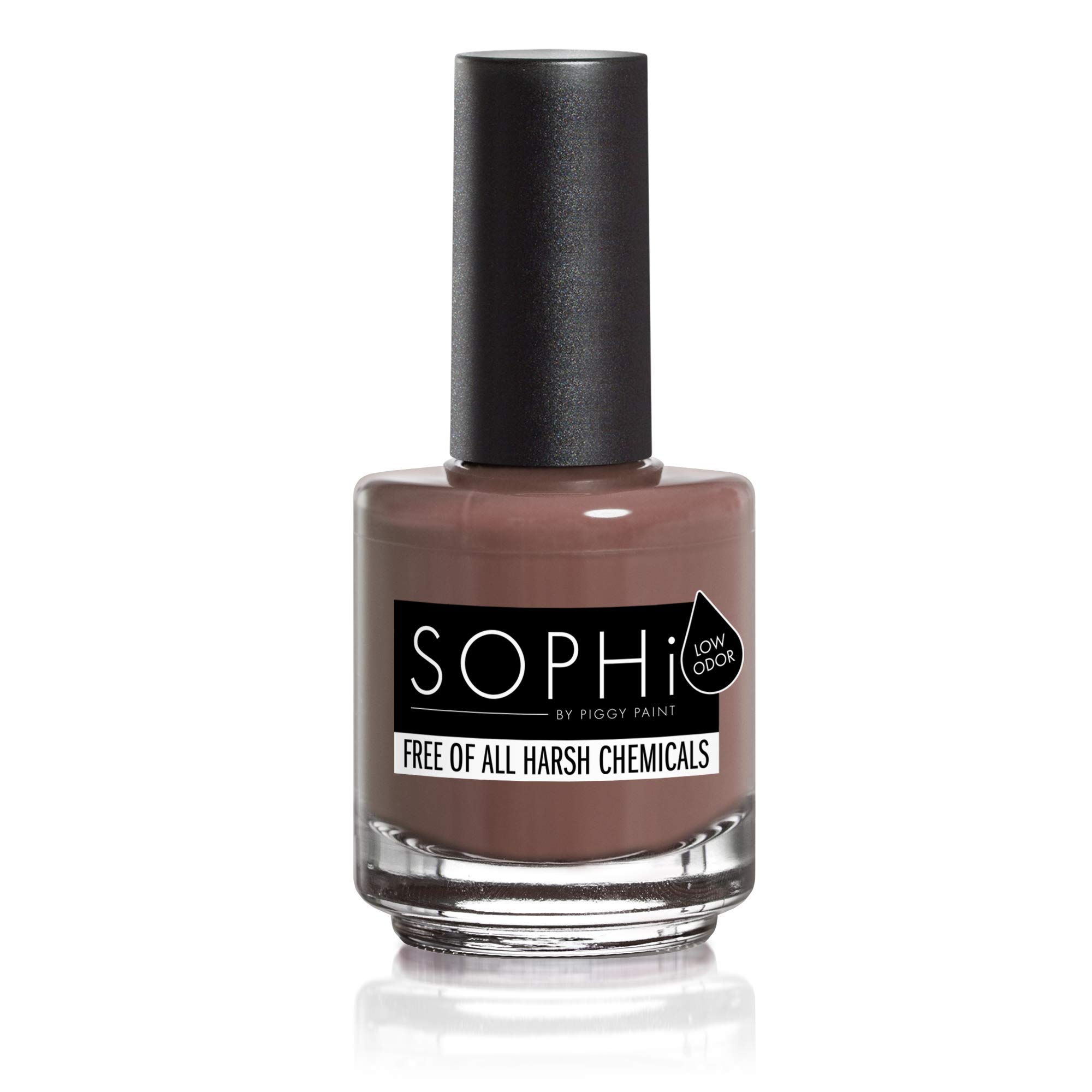 SOPHi Non Toxic Low Odour Cruelty Free Vegan Nail Polish Matte, bisque mauve (Boyfriend Abroad)