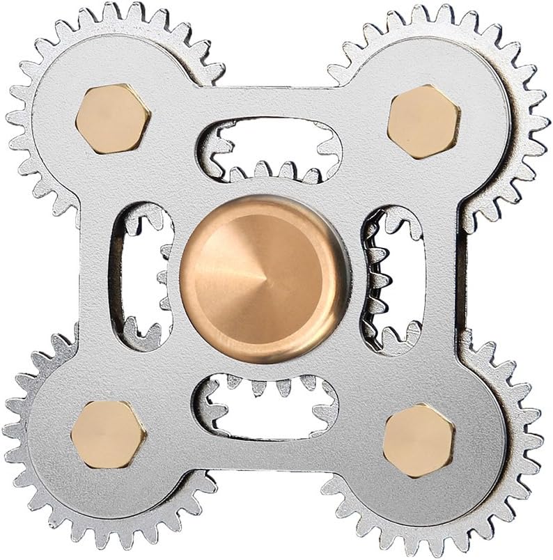 AUKWING Fidget Hand Spinner Toy,Stress Reducer High Speed Ceramic Bearing Fidget Finger Toy Rotate 3-6 minutes for ADD ADHD Anxiety Autism And Stress Relief Adult Children,Office Desk Gadget