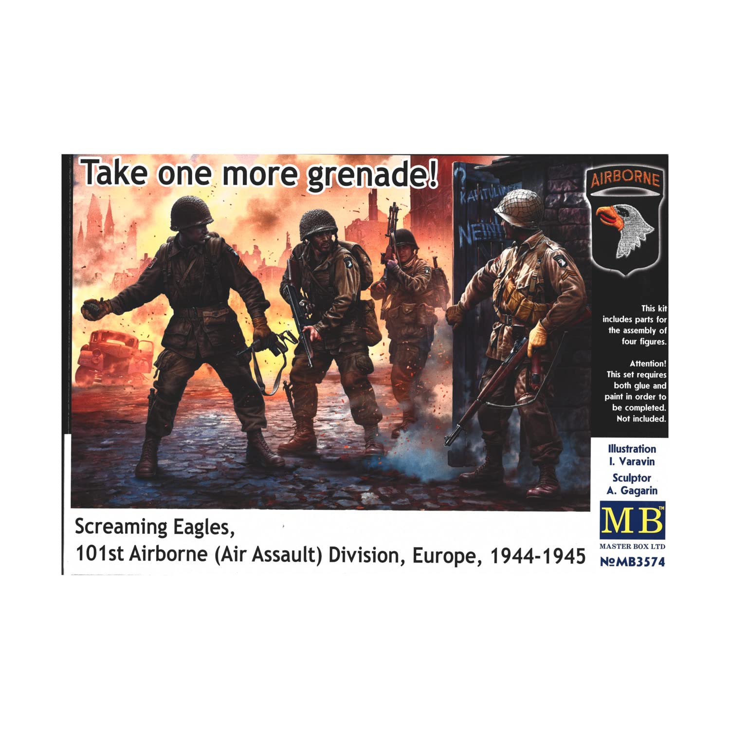 Masterbox 1: 35 - Screaming Eagles, 101st Airborne 1944-45