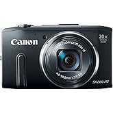Canon PowerShot SX280 12.1MP Digital Camera with 20x Optical Image Stabilized Zoom with 3-Inch LCD (Black) (Old Model) (Renew