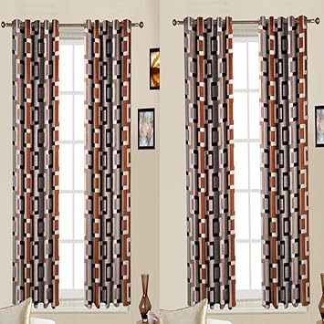 Buy Ashish Handloom Printed Box Brown 5 Feet Windows Curtains Set Of 4 Online At Low Prices In India Amazon In Buy Ashish Handloom Printed Box Brown 5 Feet Windows Curtains Set Of 4 Online At Low Prices In India Amazon In
