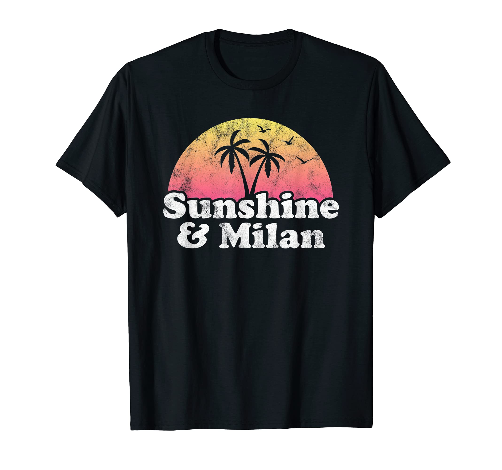 Sunshine and Milan Italy T-Shirt