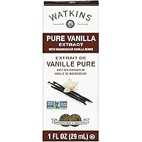 Watkins All Natural Extract, Madagascar Bourbon, Pure Vanilla, 1 Ounce, 60400