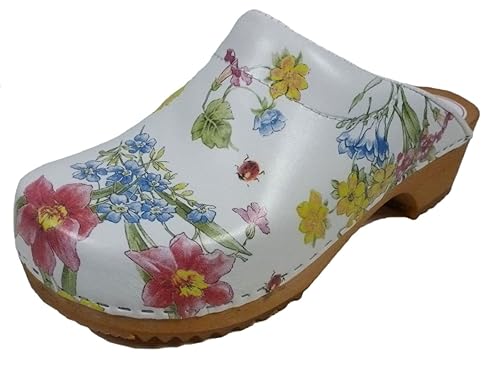 flower clogs