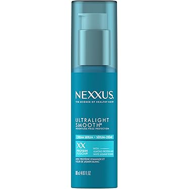 Amazon.com : Nexxus Ultralight Smooth Frizz Defy Cream Serum for