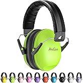 ProCase Noise Cancelling Headphones for Kids Toddler, SNR 27dB Noise Reduction Ear Muffs, Hearing Protection for Monster Jam, Concerts, Fireworks, Shooting, Air Show, Autism Sensory Needs -Green
