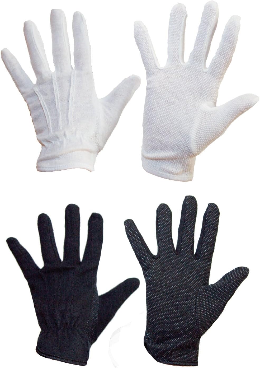 Heat Resistant Waiters Gloves - Medium Black, 10 works per Pack - Image 3